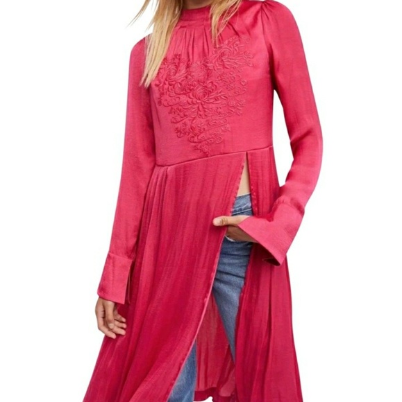 Free People Tops - Offer $75🌻NWT Free People Embroidered Tunic Top